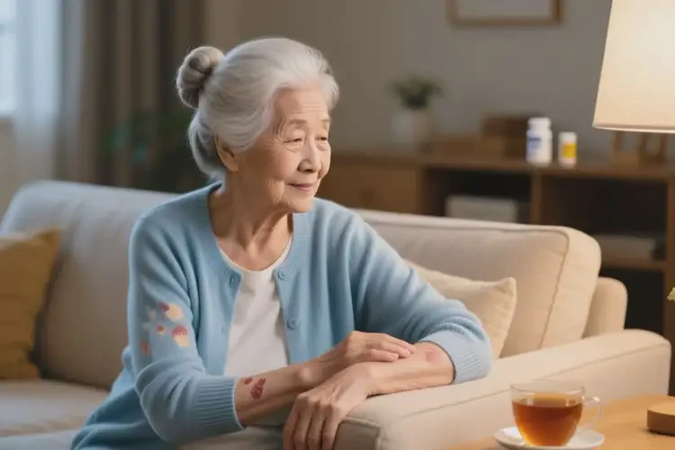 老年人身上容易長(zhǎng)濕疹可以治好嗎(圖3)