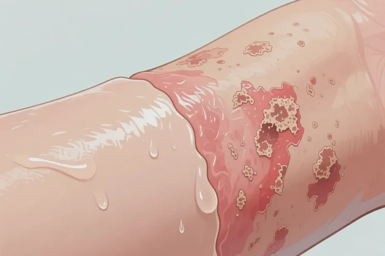 青年人全身出現(xiàn)濕疹能靠自己自愈嗎(圖2)