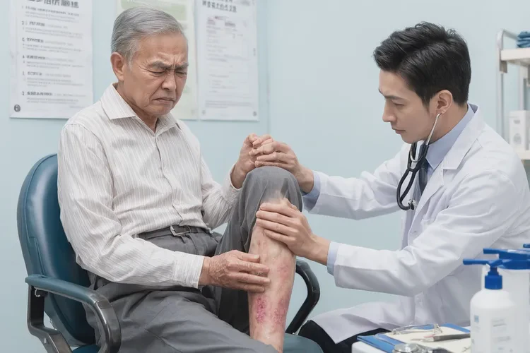 老年人小腿容易长湿疹能靠自己自愈吗(图3)