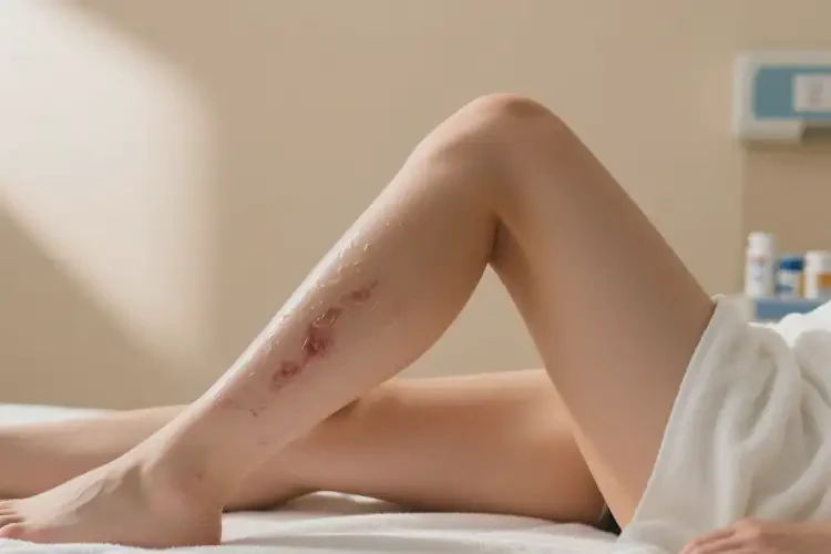 青少年大腿出現(xiàn)濕疹可以治好嗎(圖3)