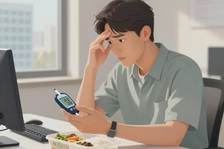 27歲下午血糖8點(diǎn)3是怎么回事(圖1)