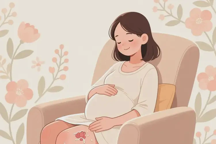 產(chǎn)婦大腿容易長濕疹可以治好嗎(圖2)