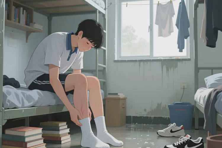 大學(xué)生腳上經(jīng)常長(zhǎng)濕疹能靠自己自愈嗎(圖1)