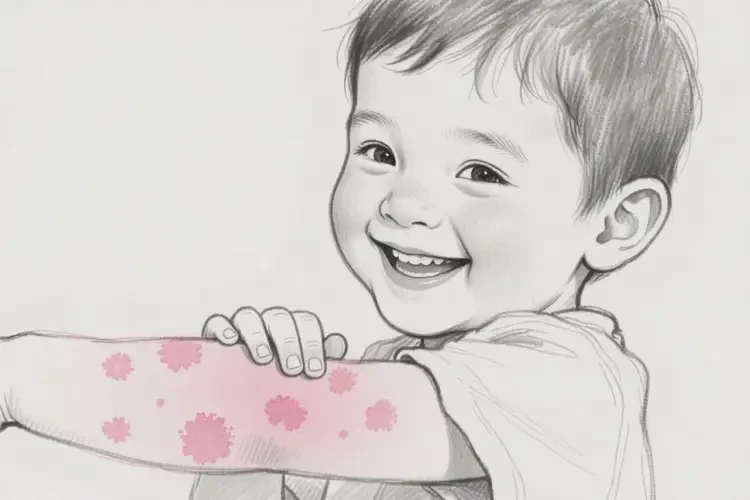 幼兒手臂起濕疹可以治好嗎(圖3)