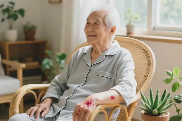 高齡老人全身偶爾長(zhǎng)濕疹可不可以根治(圖4)