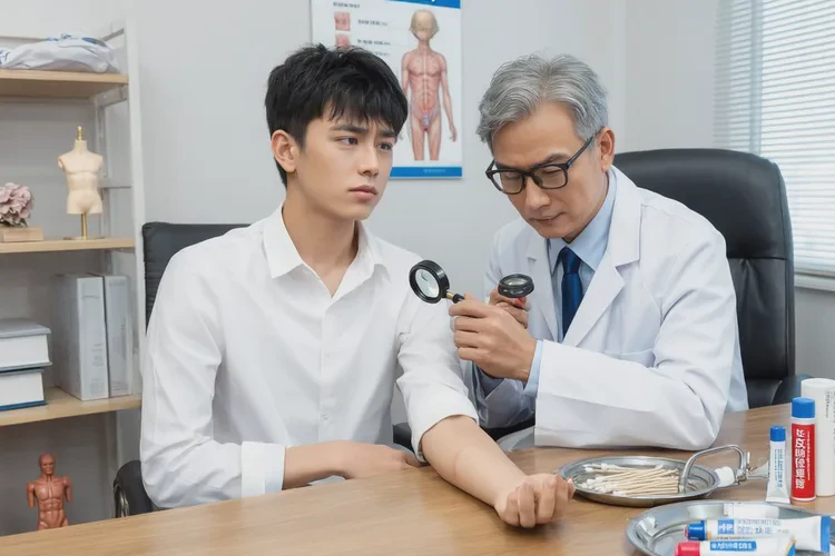 青年人身上出現(xiàn)濕疹能靠自己自愈嗎(圖2)