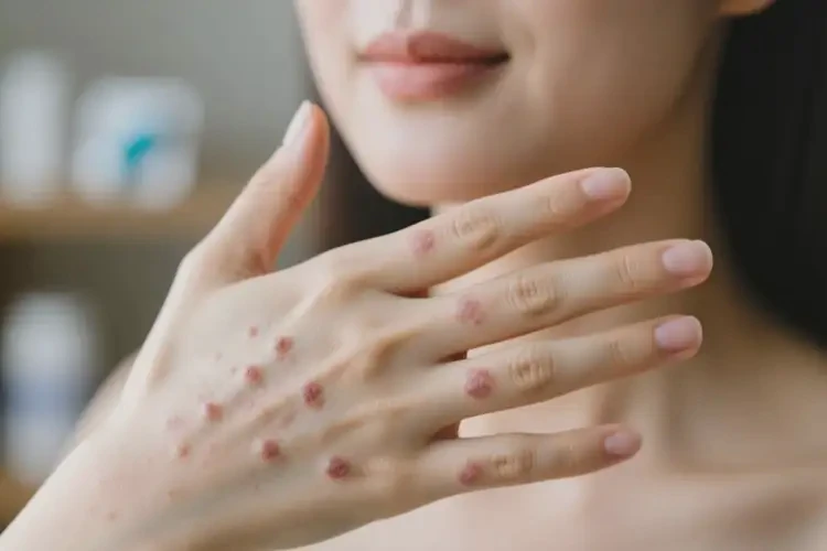 女人手上偶爾長(zhǎng)濕疹可不可以根治(圖3)