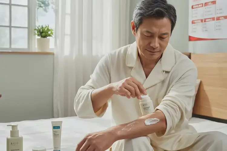 男性脖子上起濕疹能夠徹底治愈嗎(圖1)