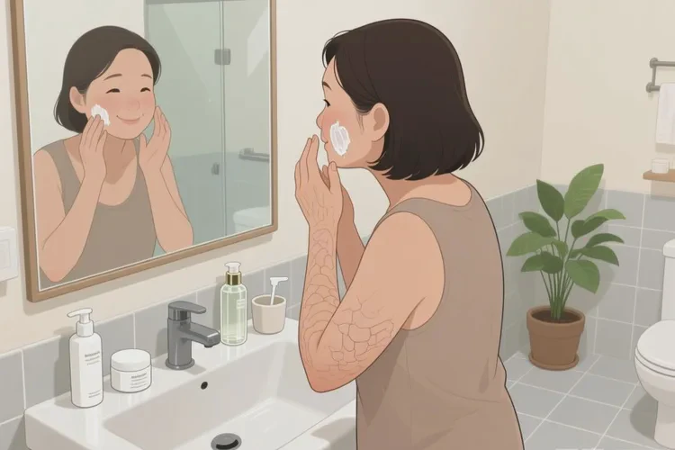 哺乳期媽媽四肢有濕疹能靠自己自愈嗎(圖2)