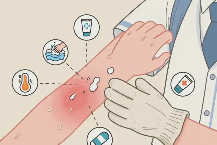 大學(xué)生手臂上有濕疹可不可以根治(圖3)