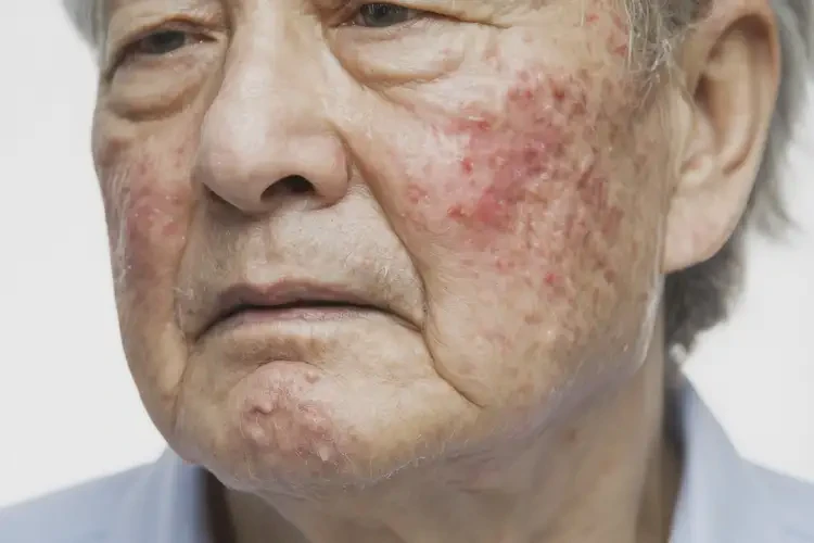 老人臉上偶爾長濕疹可以治好嗎(圖4)