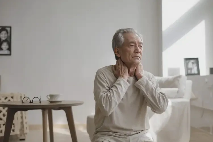 老人脖子容易起濕疹可以治好嗎(圖2)