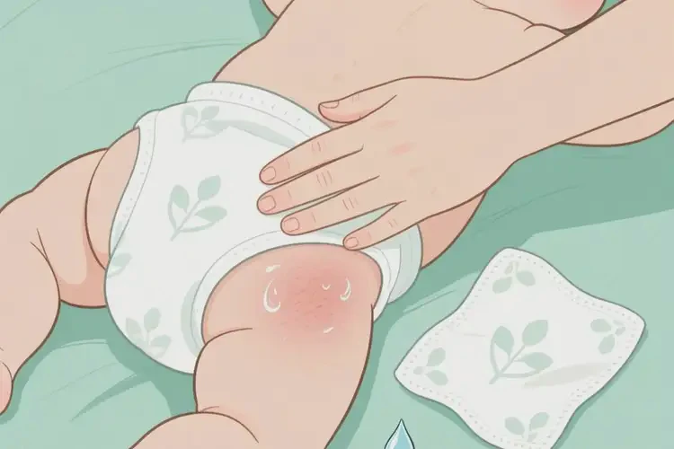 嬰兒屁股起濕疹可以治好嗎(圖1)