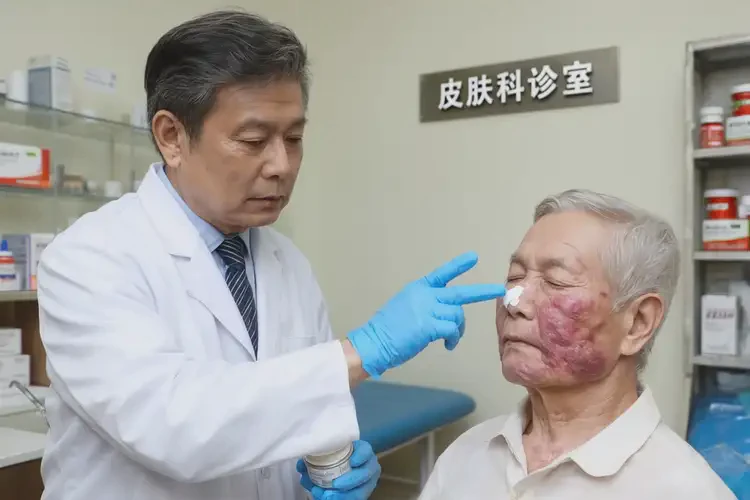 高齡老人臉上容易長濕疹可不可以根治(圖3)