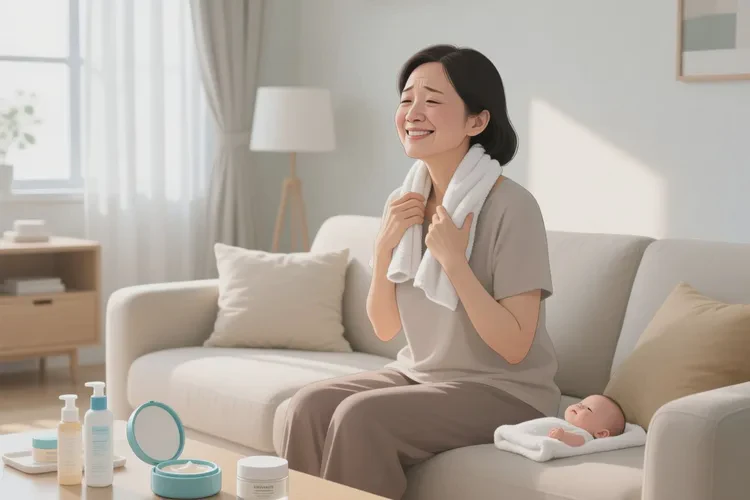 哺乳期媽媽脖子上容易起濕疹能靠自己自愈嗎(圖3)