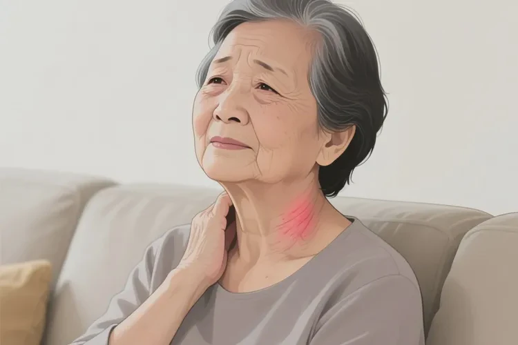 老年人脖子出現(xiàn)濕疹能靠自己自愈嗎(圖1)