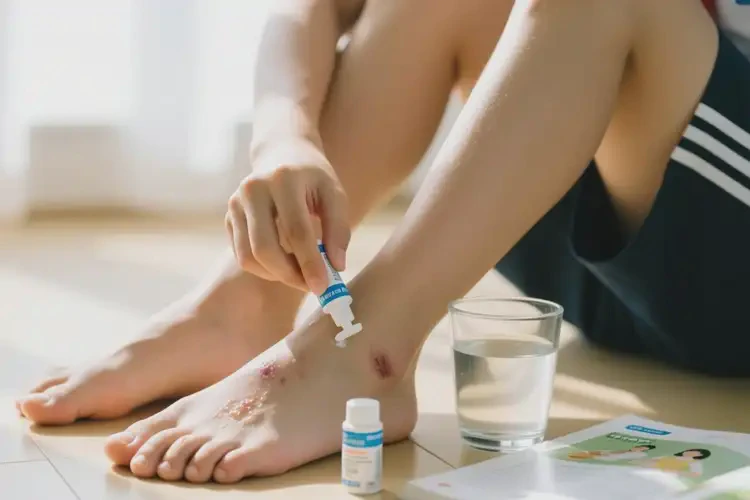 中學(xué)生腳上容易起濕疹可以治好嗎(圖3)