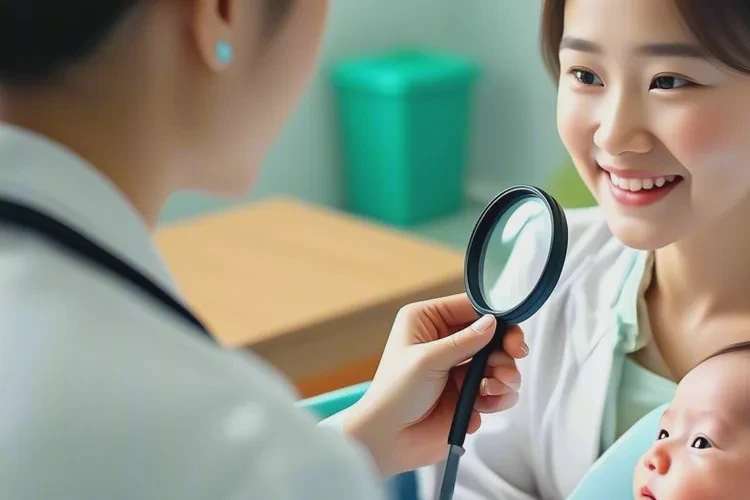 嬰兒大腿偶爾長濕疹可以治愈嗎(圖1)