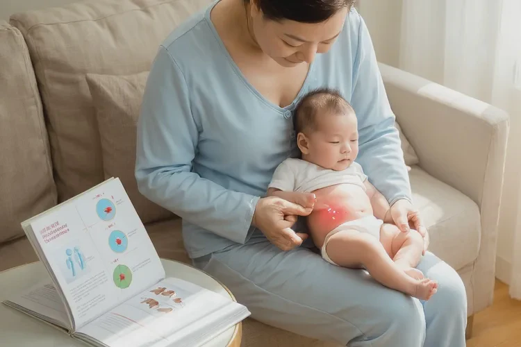 寶寶肚子容易長濕疹可以治愈嗎(圖2)