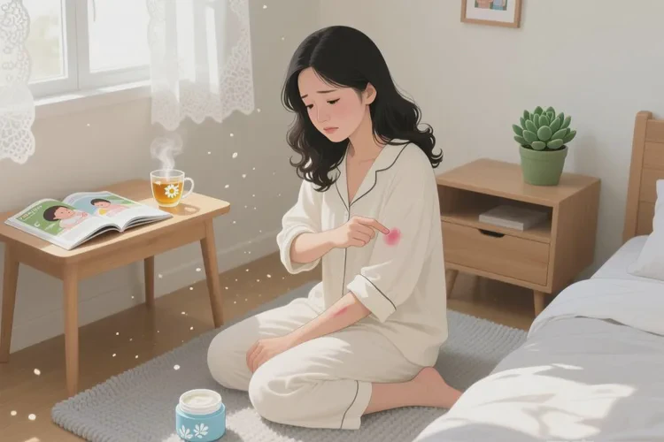 哺乳期媽媽四肢偶爾長濕疹能靠自己自愈嗎(圖1)