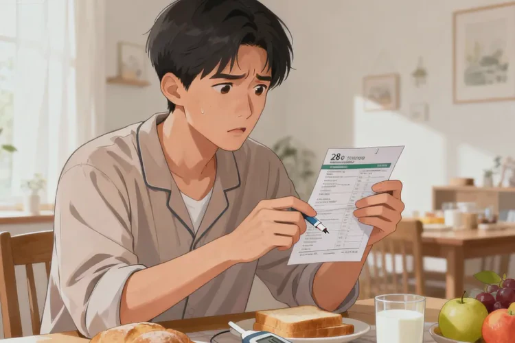 28歲早餐血糖18.2是怎么回事(圖1)