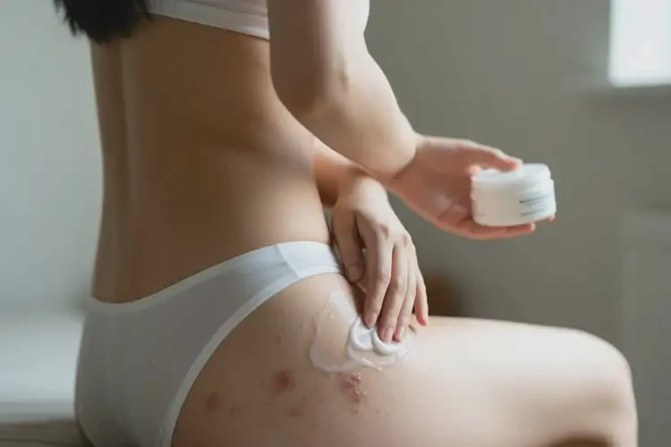 女性屁股上偶爾長(zhǎng)濕疹可以治好嗎(圖2)