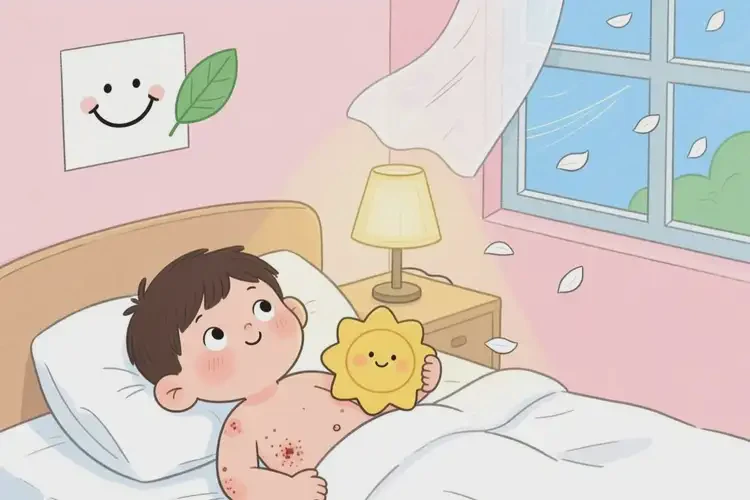 小學(xué)生肚子上起濕疹可以治好嗎(圖3)