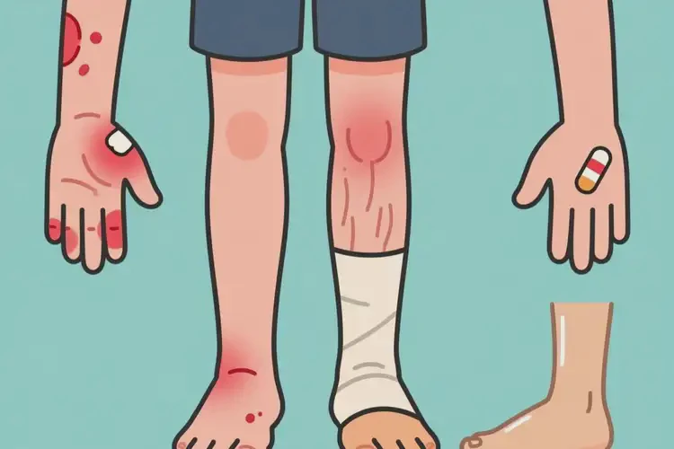 男生四肢偶尔长湿疹可以治好吗(图3)