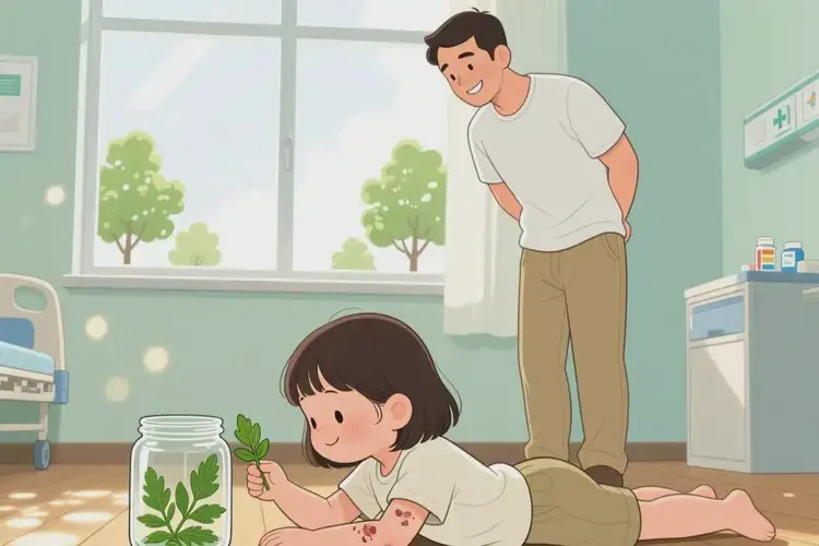 孩子身上經(jīng)常長濕疹可以治好嗎(圖3)