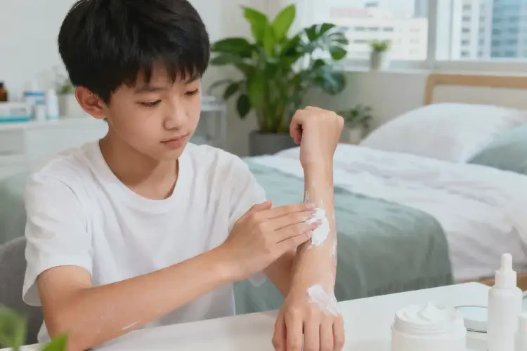 青少年四肢有濕疹可不可以根治(圖1)