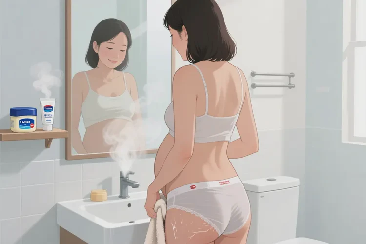 哺乳期媽媽屁股上起濕疹能靠自己自愈嗎(圖1)