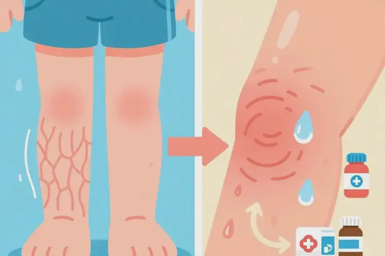 少兒大腿出濕疹可以治好嗎(圖4)