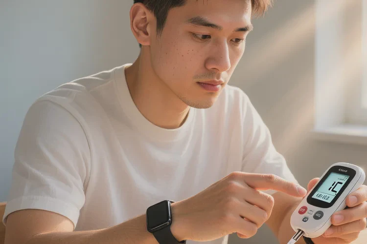 28歲早餐血糖30.8是怎么回事(圖1)