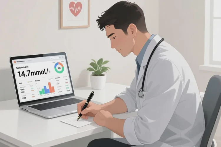 27歲晚上血糖14.7是怎么回事(圖2)