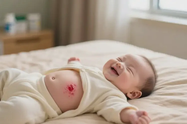 寶寶肚子上偶爾長(zhǎng)濕疹可以治好嗎(圖4)