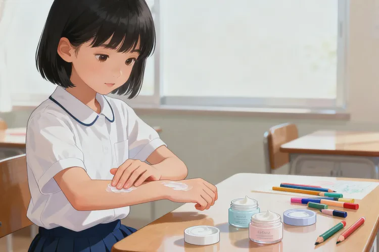 小學生身上出濕疹能靠自己自愈嗎(圖1)