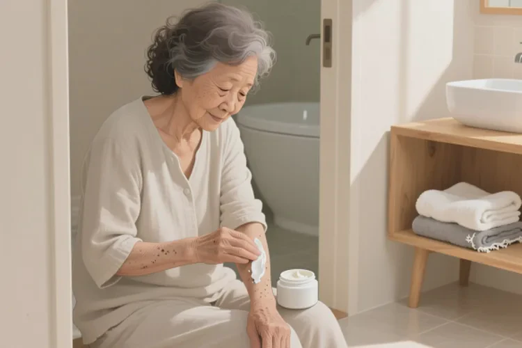 老年人手臂長濕疹可以治愈嗎(圖1)