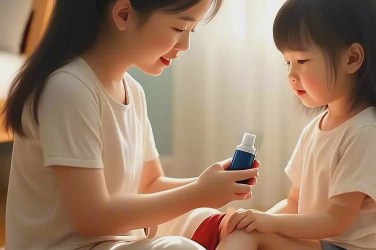 少兒小腿偶爾長濕疹可以治愈嗎(圖1)