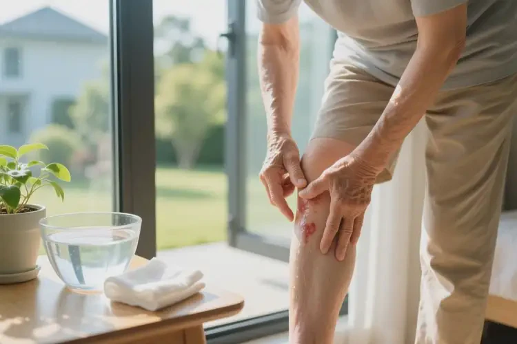 高齡老人小腿上經(jīng)常長(zhǎng)濕疹可不可以根治(圖2)