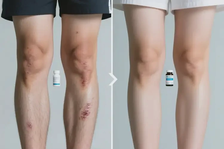 青年人小腿上容易長(zhǎng)濕疹可以治好嗎(圖4)