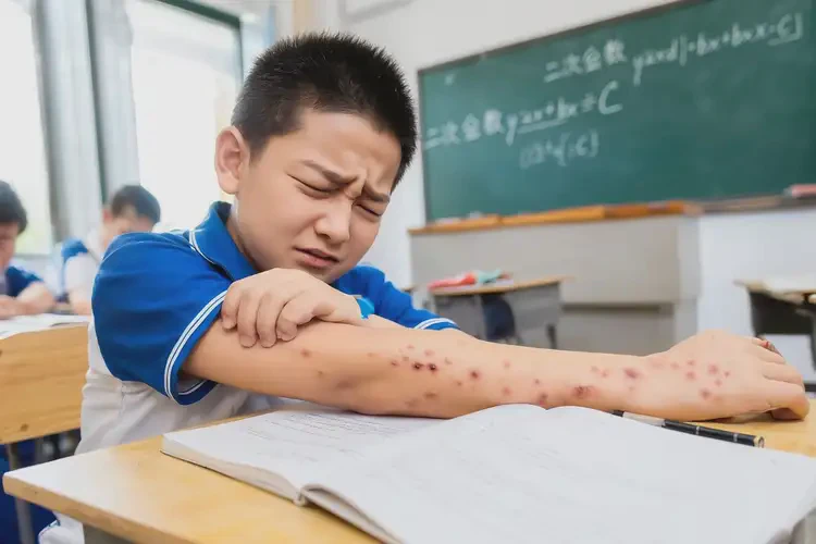 中學(xué)生屁股起濕疹可不可以根治(圖3)