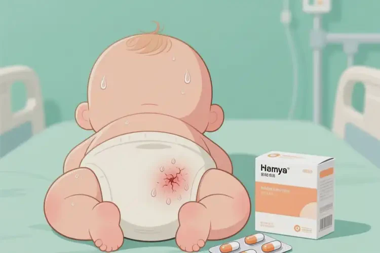 新生兒屁股起濕疹可不可以根治(圖1)