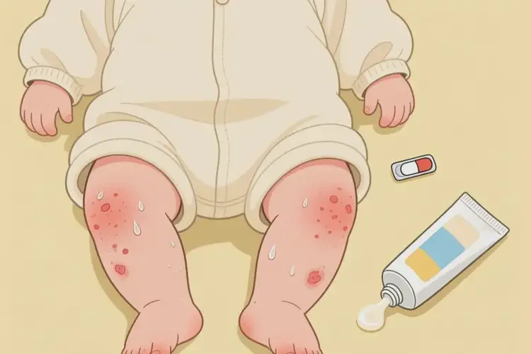 幼兒四肢起濕疹可不可以根治(圖1)