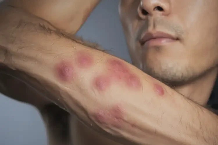 男生手臂上出濕疹可以治好嗎(圖4)