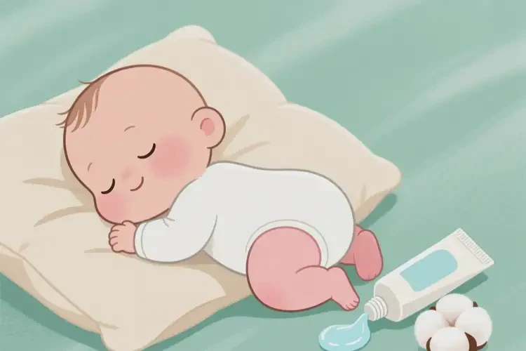 小孩屁股上容易起濕疹可以治好嗎(圖1)