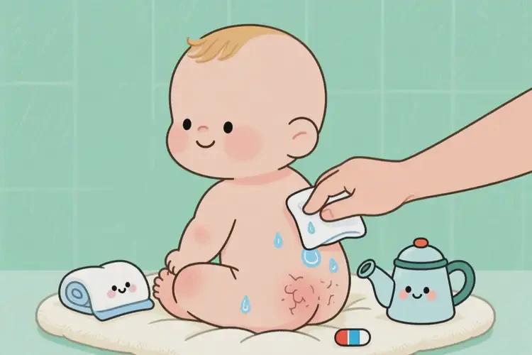 小兒屁股起濕疹可不可以根治(圖2)