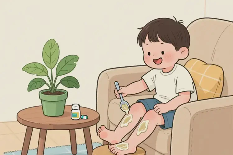 小兒腳上容易長濕疹可以治好嗎(圖2)