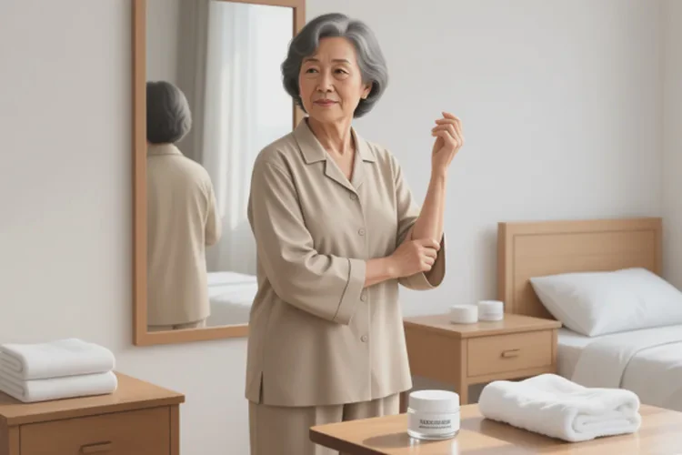 高齡老人手臂上有濕疹能靠自己自愈嗎(圖2)