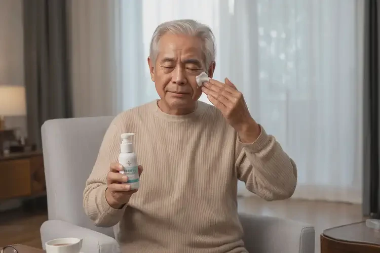 老年人面部起濕疹不管它會自己痊愈嗎(圖2)