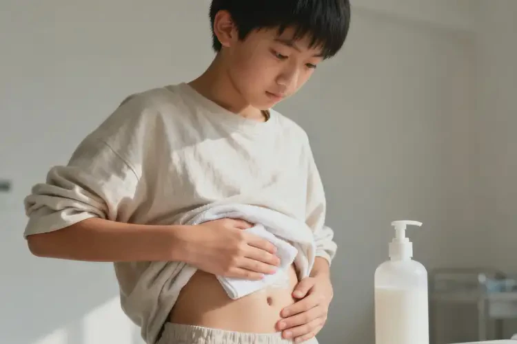 中學(xué)生肚子出現(xiàn)濕疹可以治好嗎(圖3)